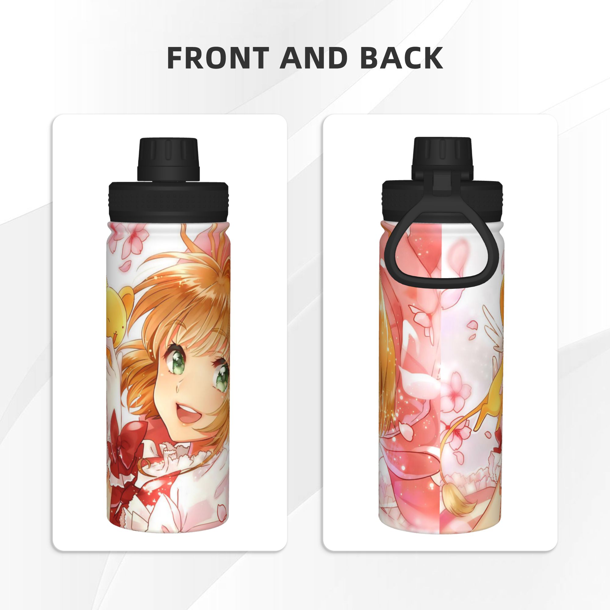 Cardcaptor Sakura Anime 18OZ S - Sports Water Bottle Insulated review and price