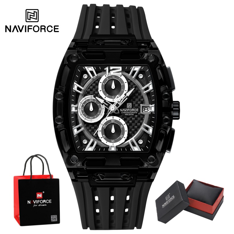 NAVIFORCE Man's Watch 5ATM Wat - Resistance Band review and price