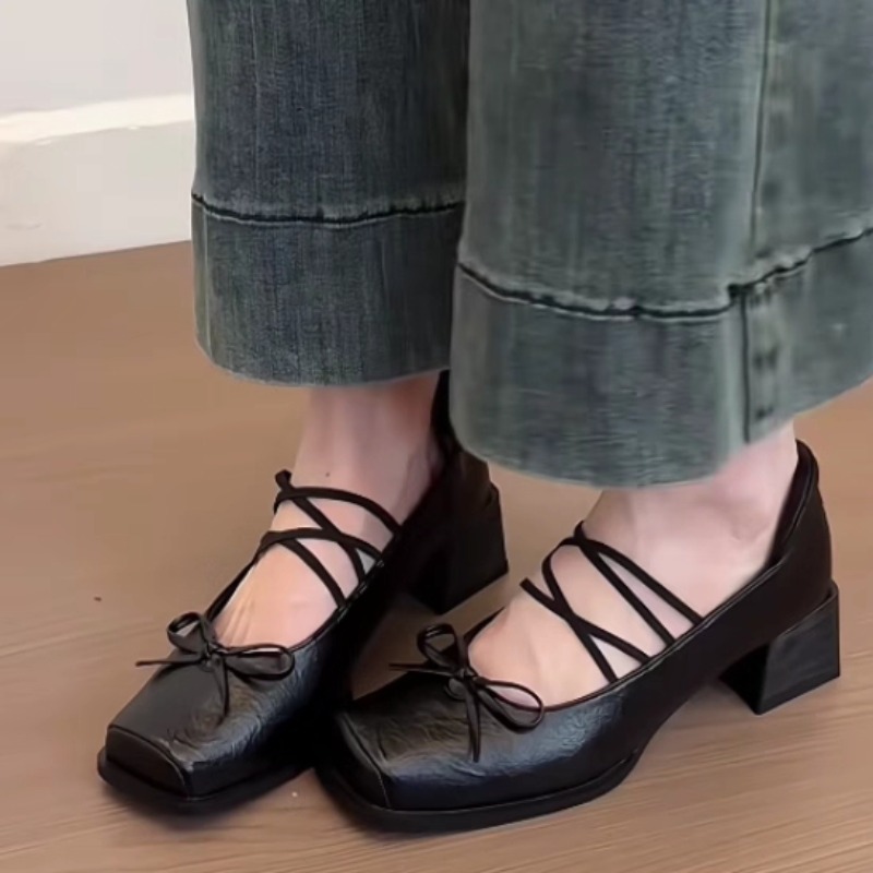 Single Shoes Fashion New Squar - Resistance Band review and price