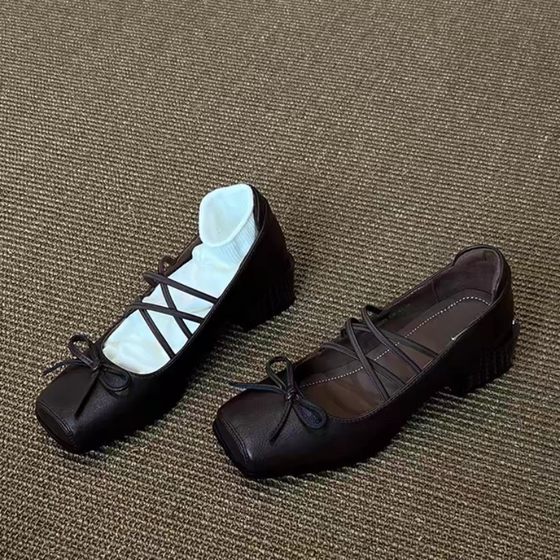 Single Shoes Fashion New Squar - Resistance Band review and price