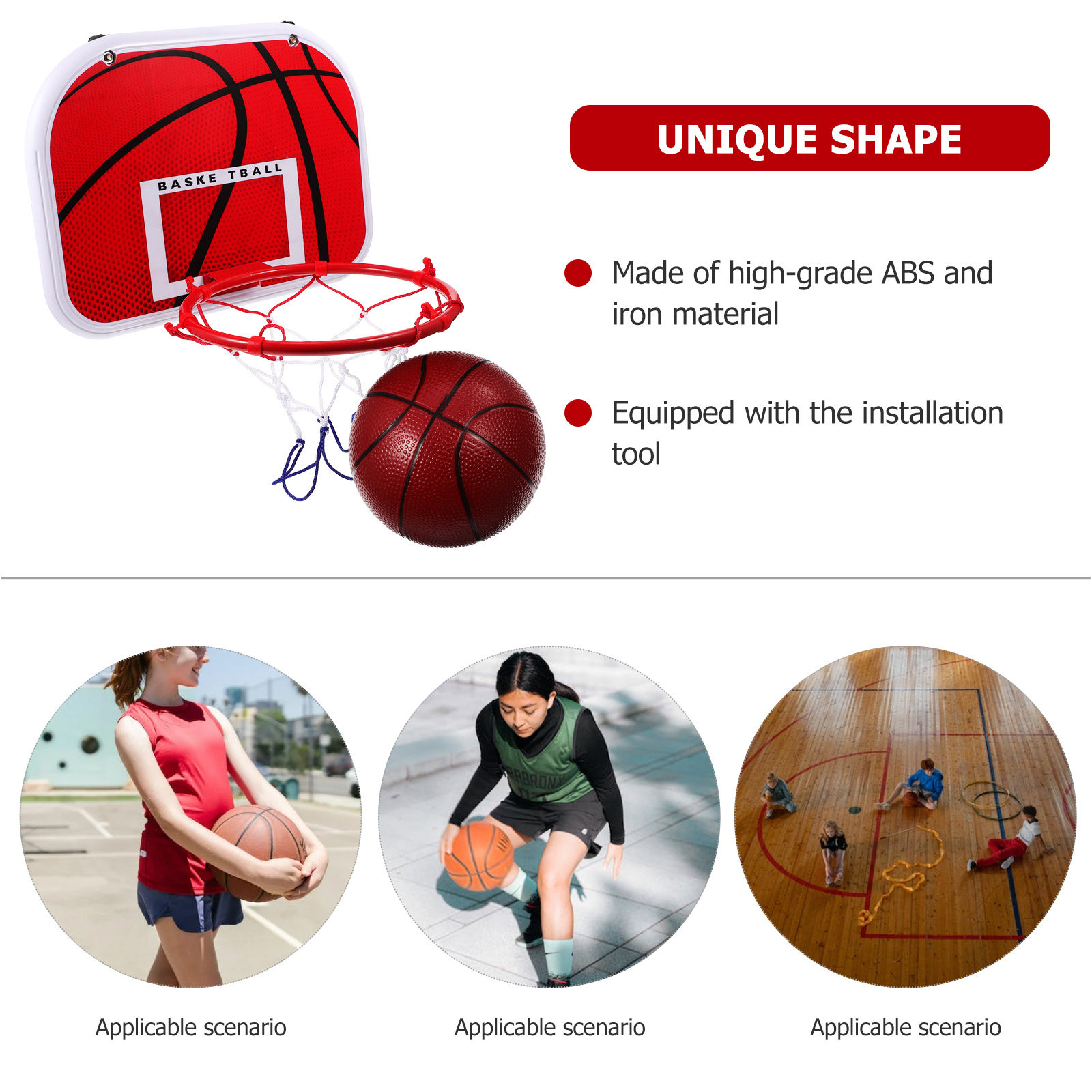 Kids Basketball Rack – Portabl - Basketball Hoop review and price