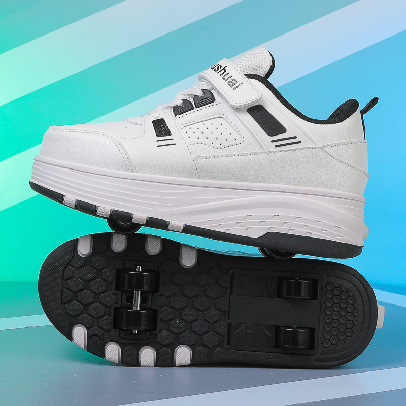 Kids 4‑Wheel Retractable Rolle - Skateboard review and price