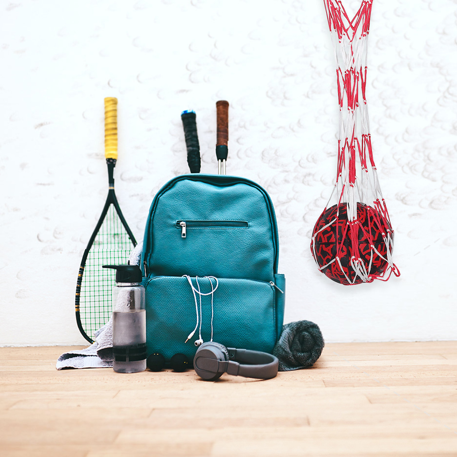 Portable Mesh Balls Bag Large  - Gym Ball review and price