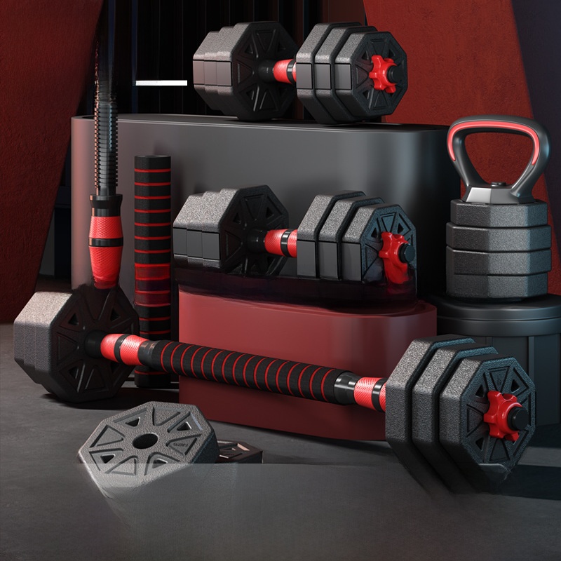 Adjustable Octagonal Dumbbells - Dumbbell Set review and price