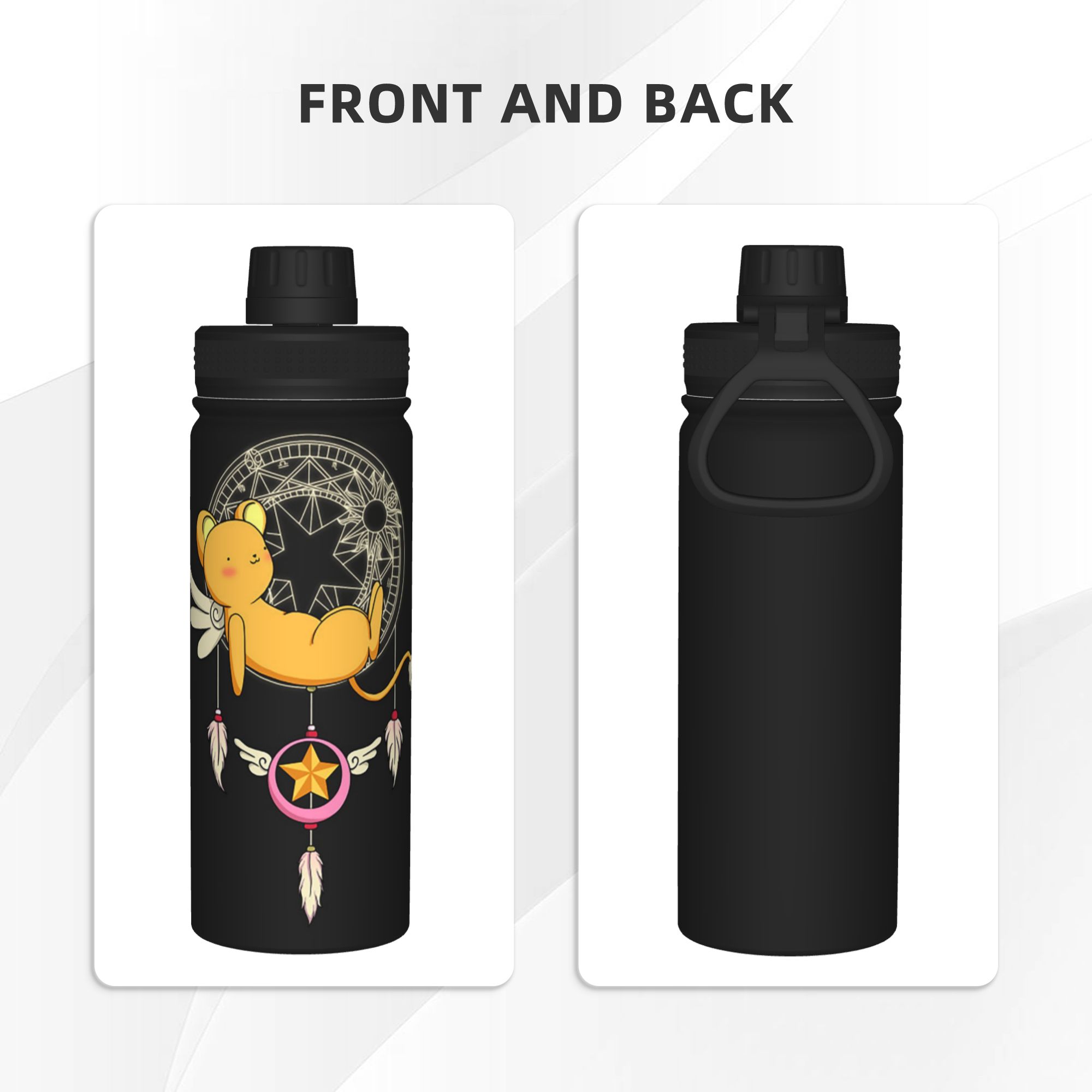 Cardcaptor Sakura Anime 18OZ S - Sports Water Bottle Insulated review and price
