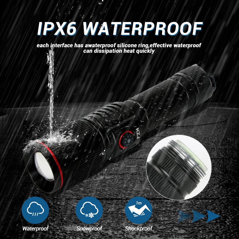 Powerful LED Flashlight Type C - Jump Rope review and price